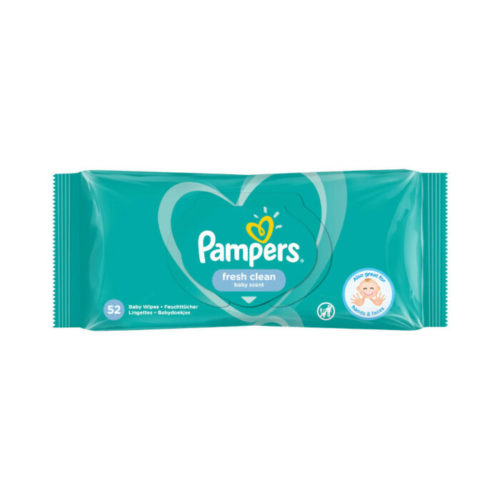 PAMPERS POPSITÖRLŐ FRESH CLEAN, MEGÚJULT (52 DB/CS)