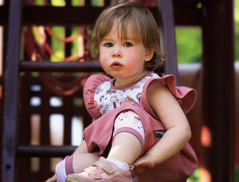 4BABIES Totyogós térdvédő, summer flowers - Image 3