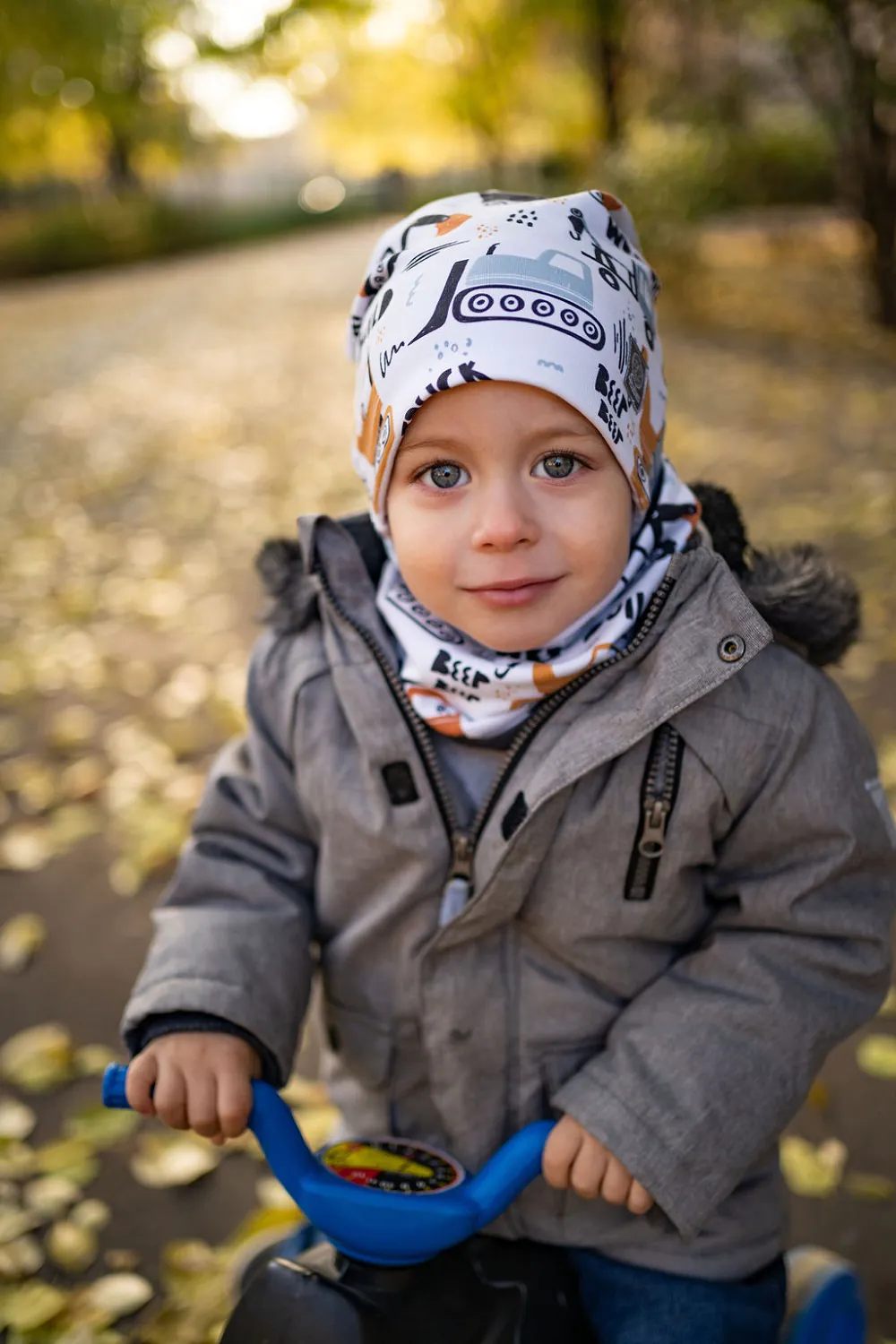 4BABIES "Masina Mánia" sapka & sál szett - Image 3