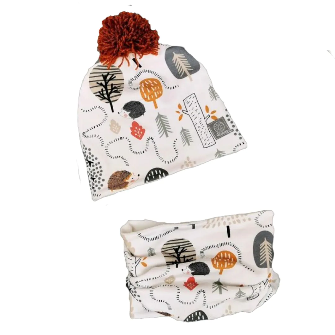 4BABIES "Sündörgő" sapka & sál szett