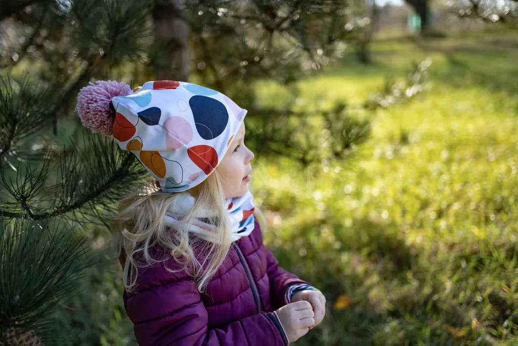 4BABIES "Kavics party" téli sapka & sál szett - Image 2