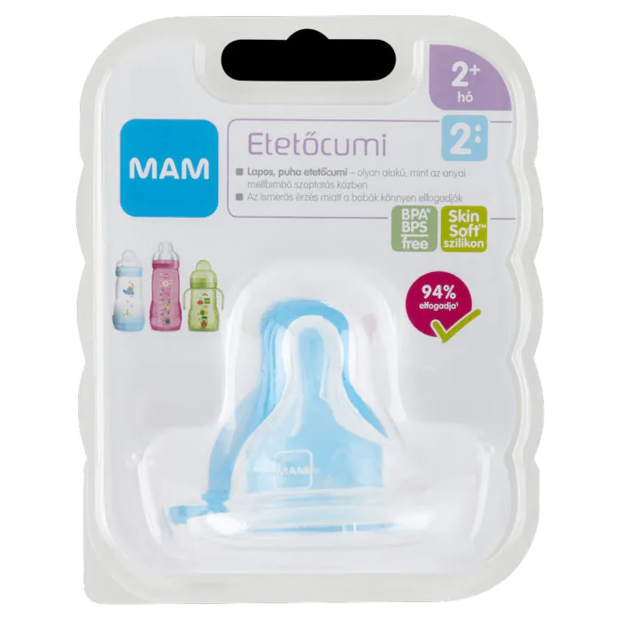 MAM ETETŐCUMI 2+ hónap (2-es, közepes folyású)