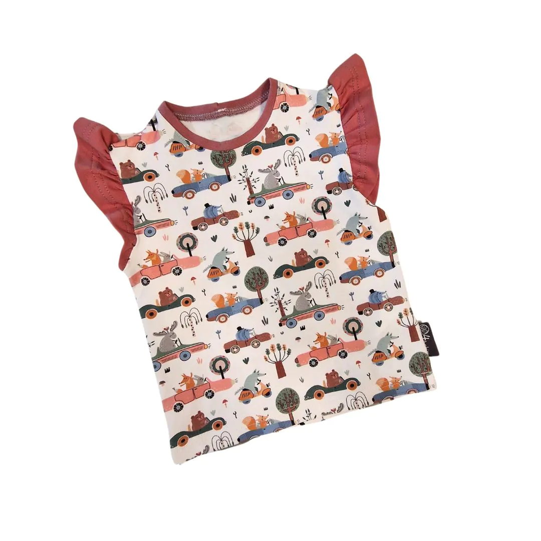 4BABIES "Erdei futam" nyári póló