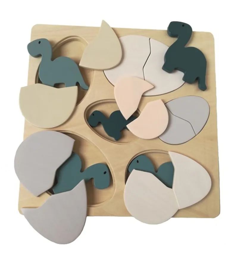 Egmont Toys fa formaillesztő játék – Dinók