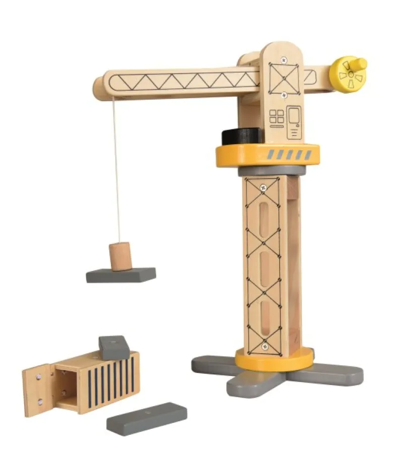 Egmont Toys fa játék daru