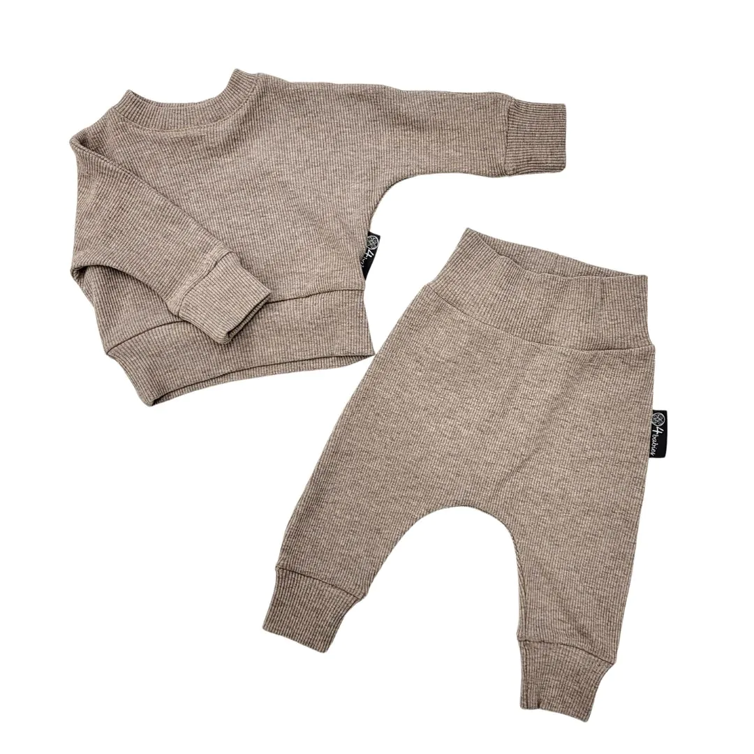 4BABIES "Nature" babaruha szett, bézs