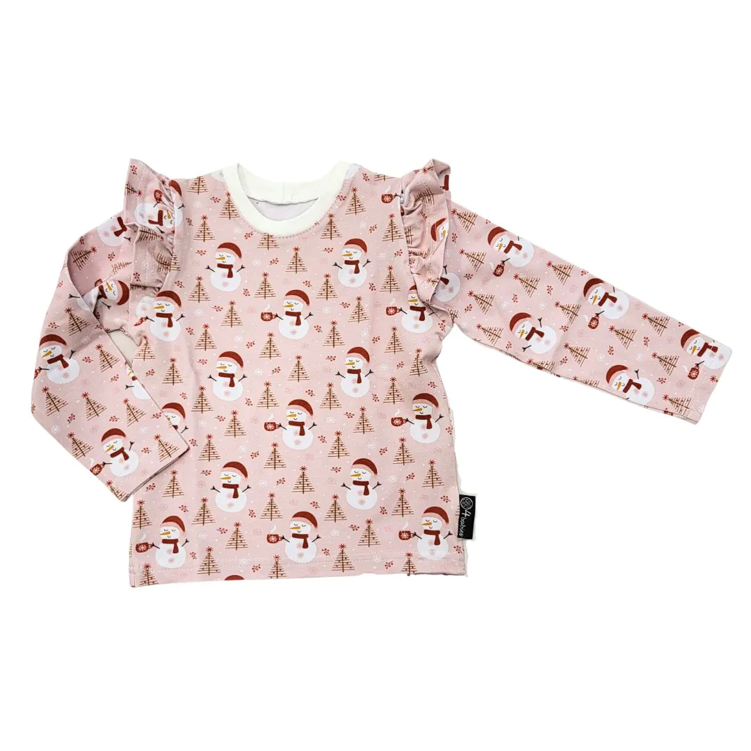 4BABIES "Mosolyhó" fodros hosszú ujjú póló