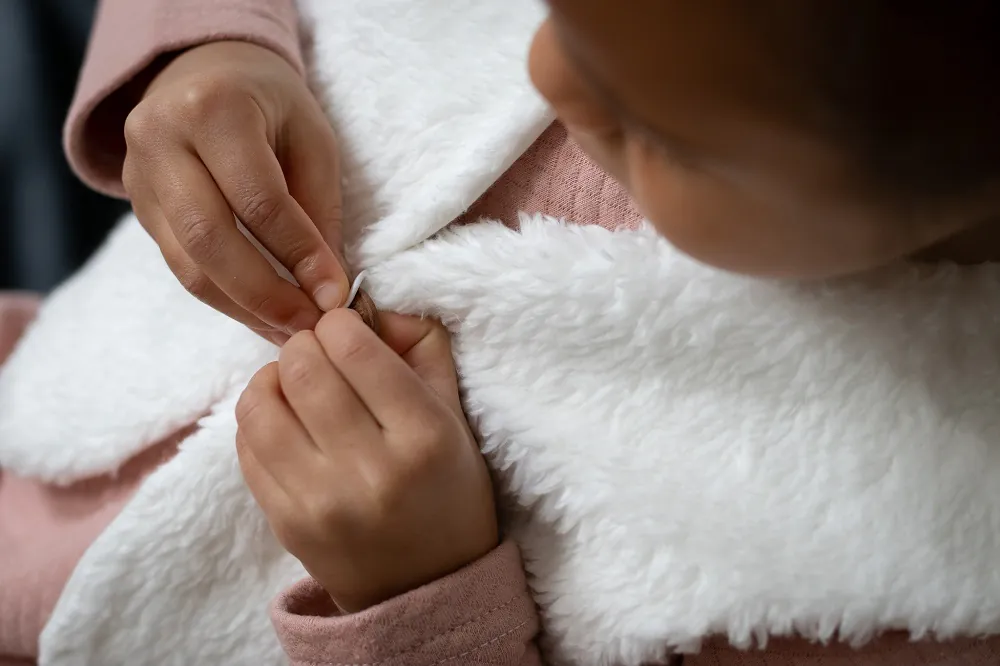 4BABIES Ünnepi kislány ruha szett, old rose - Image 4