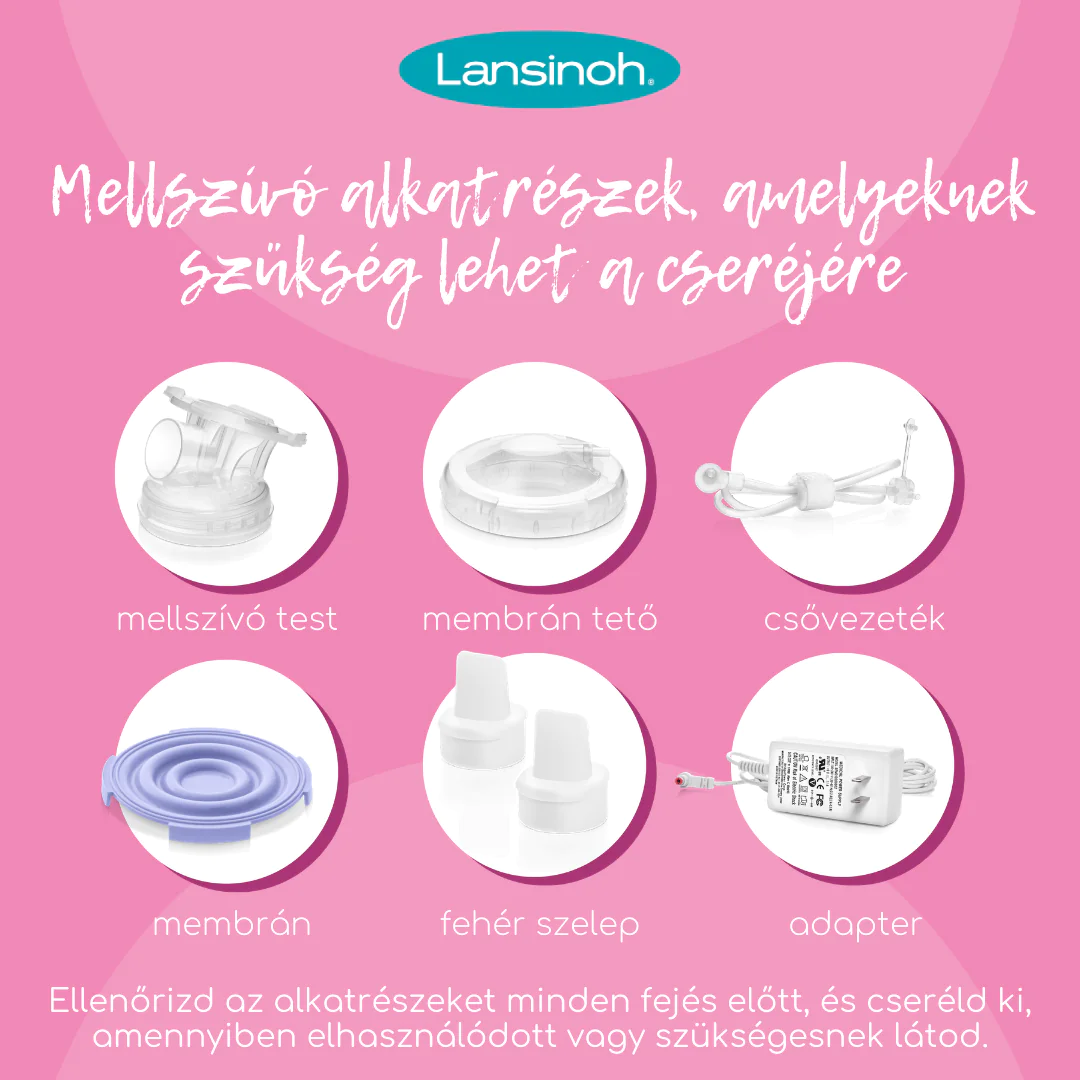 LANSINOH 2 fázisú kompakt elektromos mellszívó - Image 8