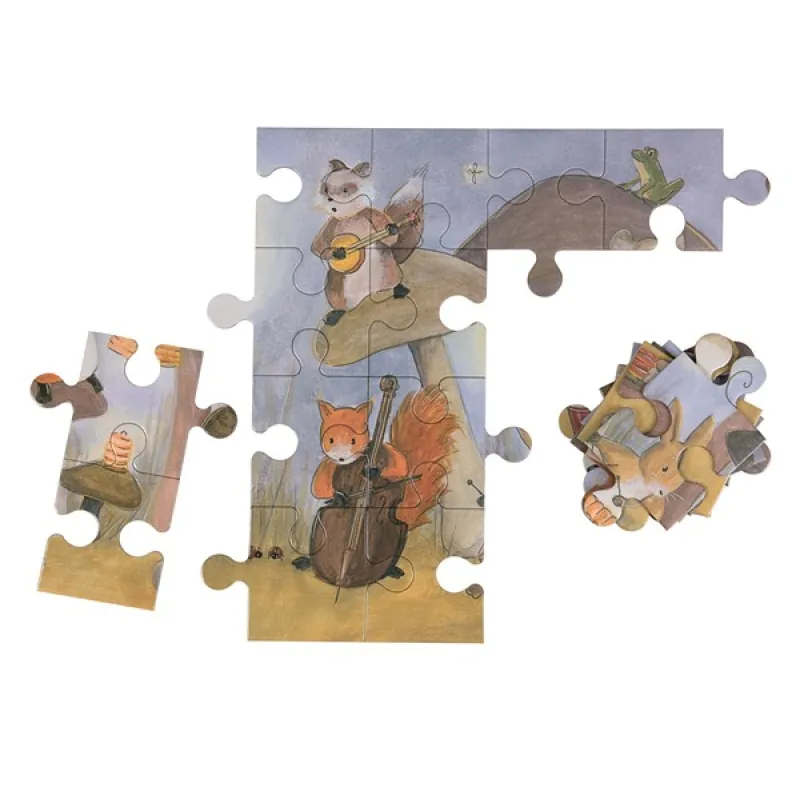 Egmont Toys 40 db-os játék puzzle zenészek - Image 2