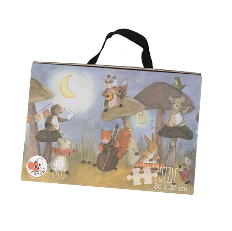 Egmont Toys 40 db-os játék puzzle zenészek