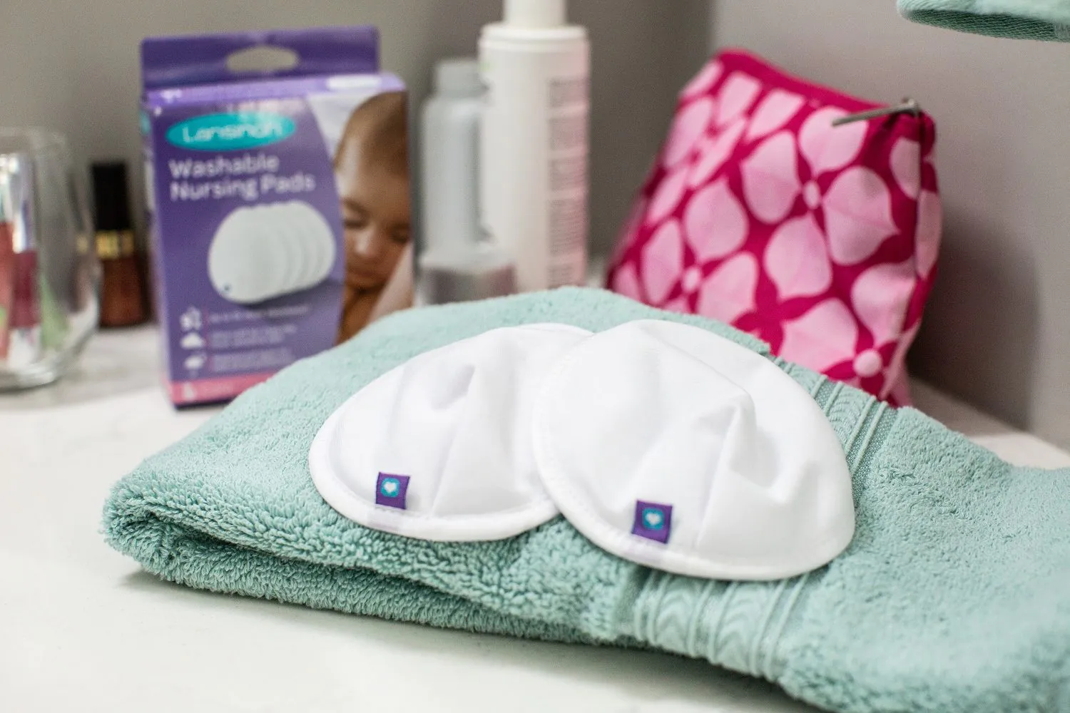 LANSINOH MOSHATÓ MELLTARTÓBETÉT 4 DB-OS, MOSÓZSÁKKAL - Image 3