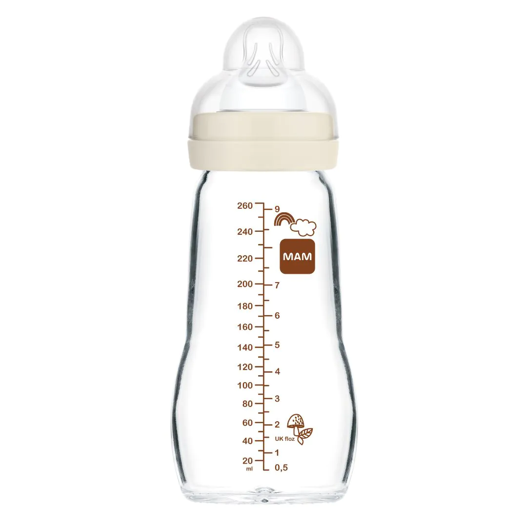 MAM FEEL GOOD ÜVEG CUMISÜVEG 260 ML - rózsaszín - Image 2