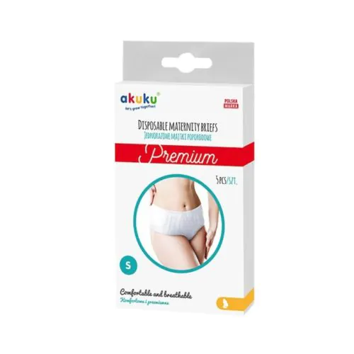 AKUKU szülés utáni eldobható kismama bugyi (5 db/csomag)