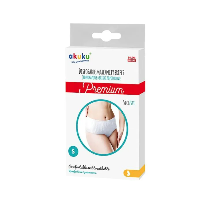 AKUKU szülés utáni eldobható kismama bugyi (5 db/csomag)