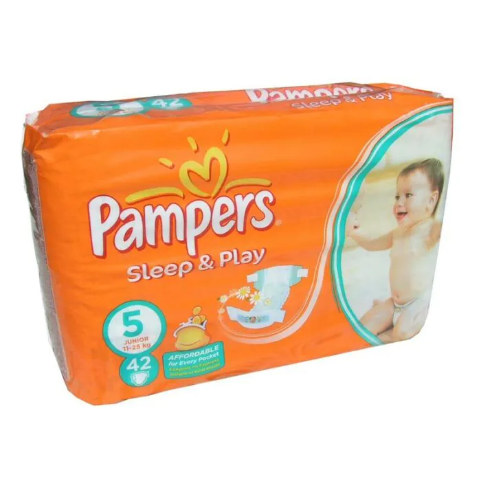 PAMPERS SLEEP&PLAY PELENKA (5-ÖS) 11 - 18 KG (42 DB/CS)