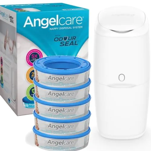 ANGELCARE pelenkatároló konténer 5 db utántöltővel