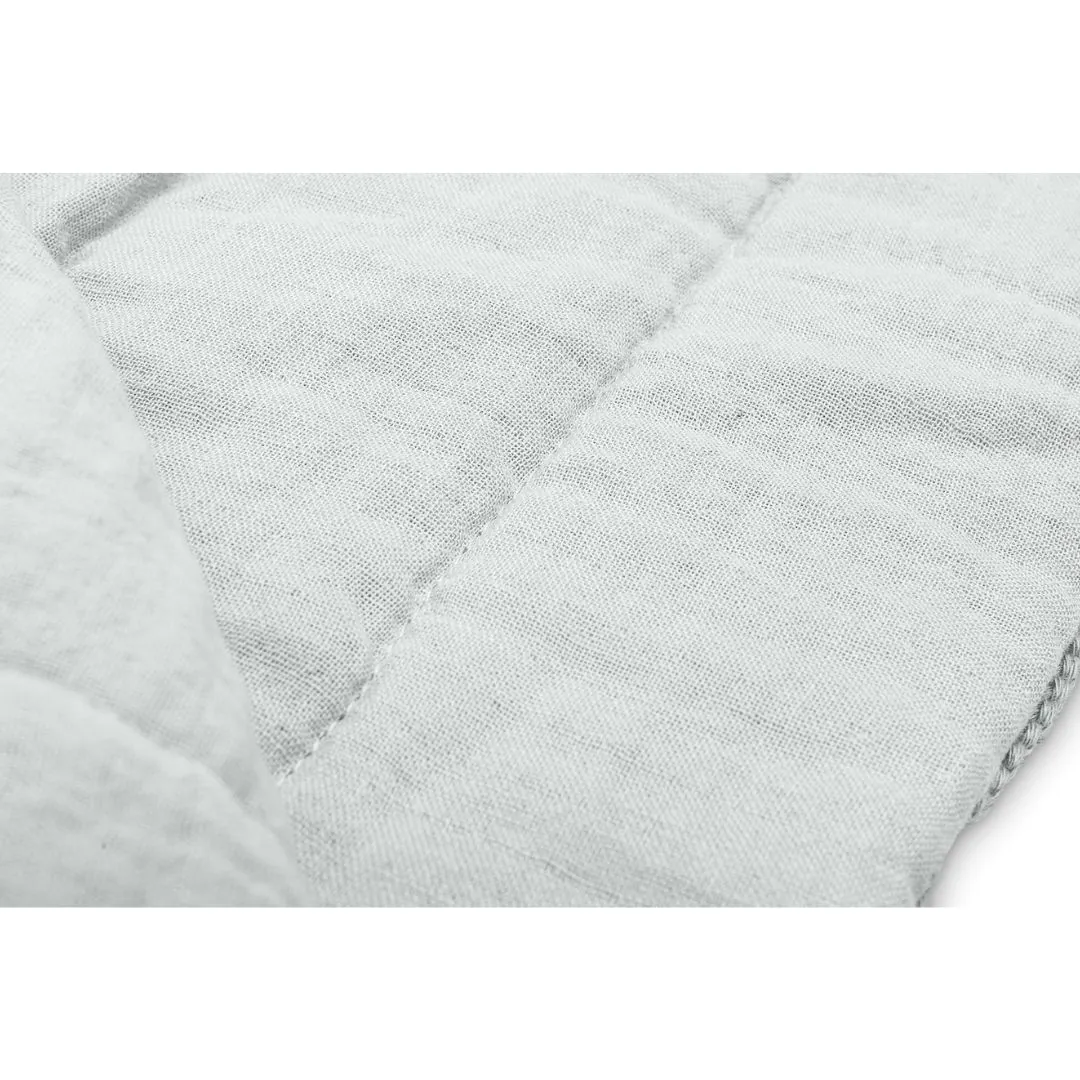 SENSILLO MUSZLIN ÁGYNEMŰ GARNITÚRA, SZÜRKE - Image 6