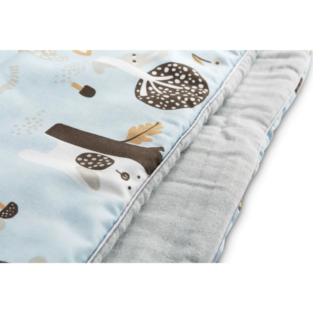 SENSILLO MUSZLIN ÁGYNEMŰ GARNITÚRA, KÉK ERDŐ - Image 4