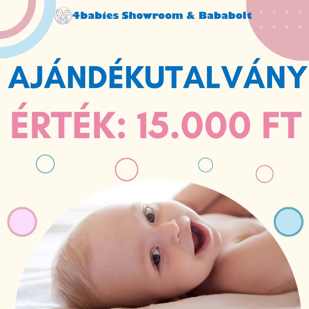 4BABIES 15.000 FT-OS AJÁNDÉKUTALVÁNY