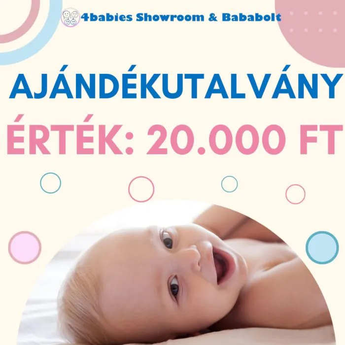 4BABIES 20.000 FT-OS AJÁNDÉKUTALVÁNY