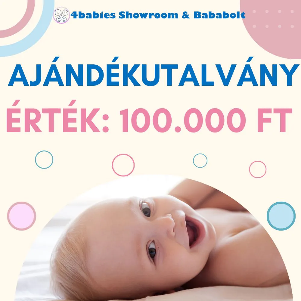 4BABIES 100.000 FT-OS AJÁNDÉKUTALVÁNY