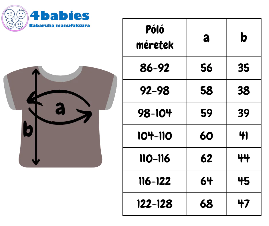 4BABIES "3D" póló, sötétkék - Image 2