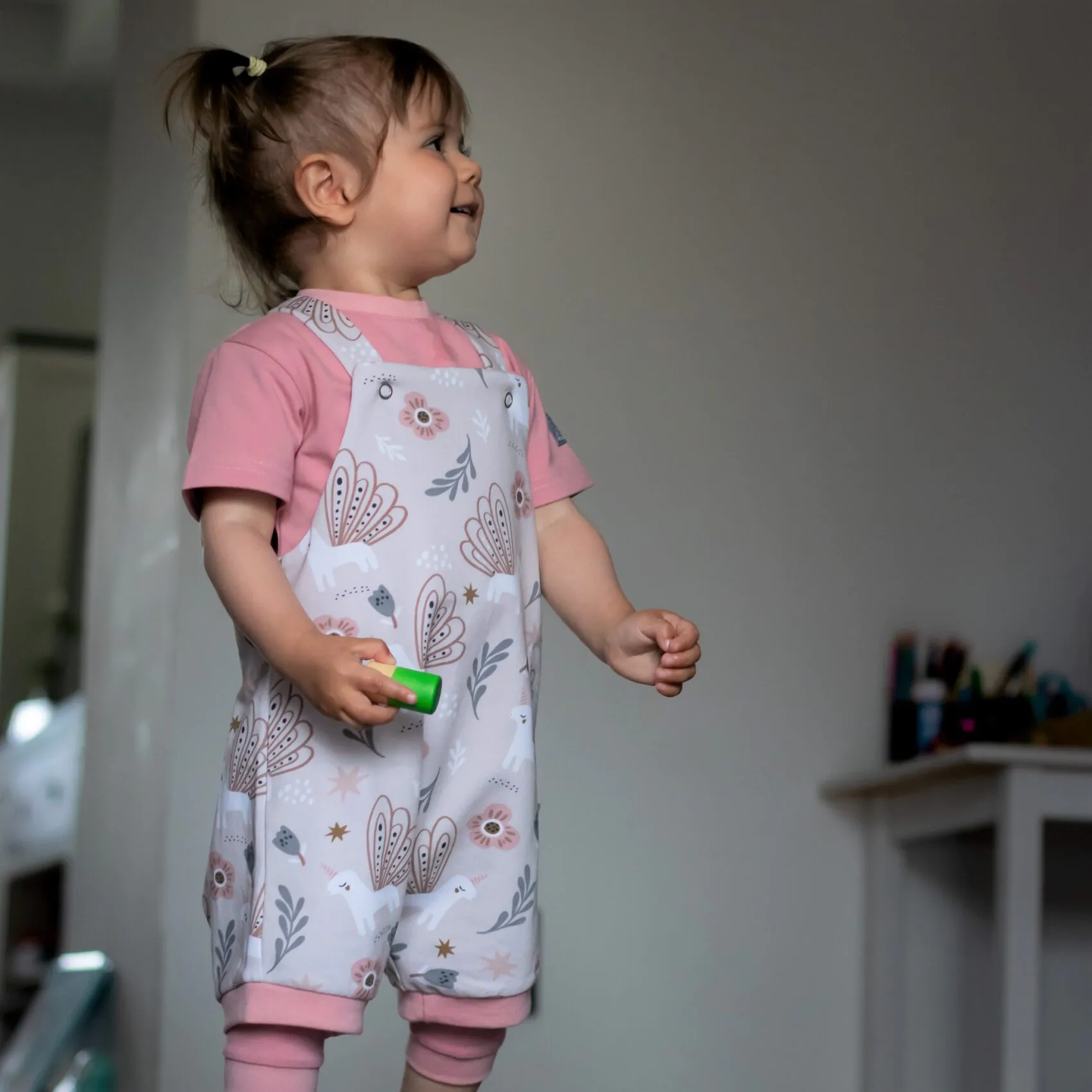 4BABIES "Szárnyaló" kertésznadrág & póló szett - Image 2