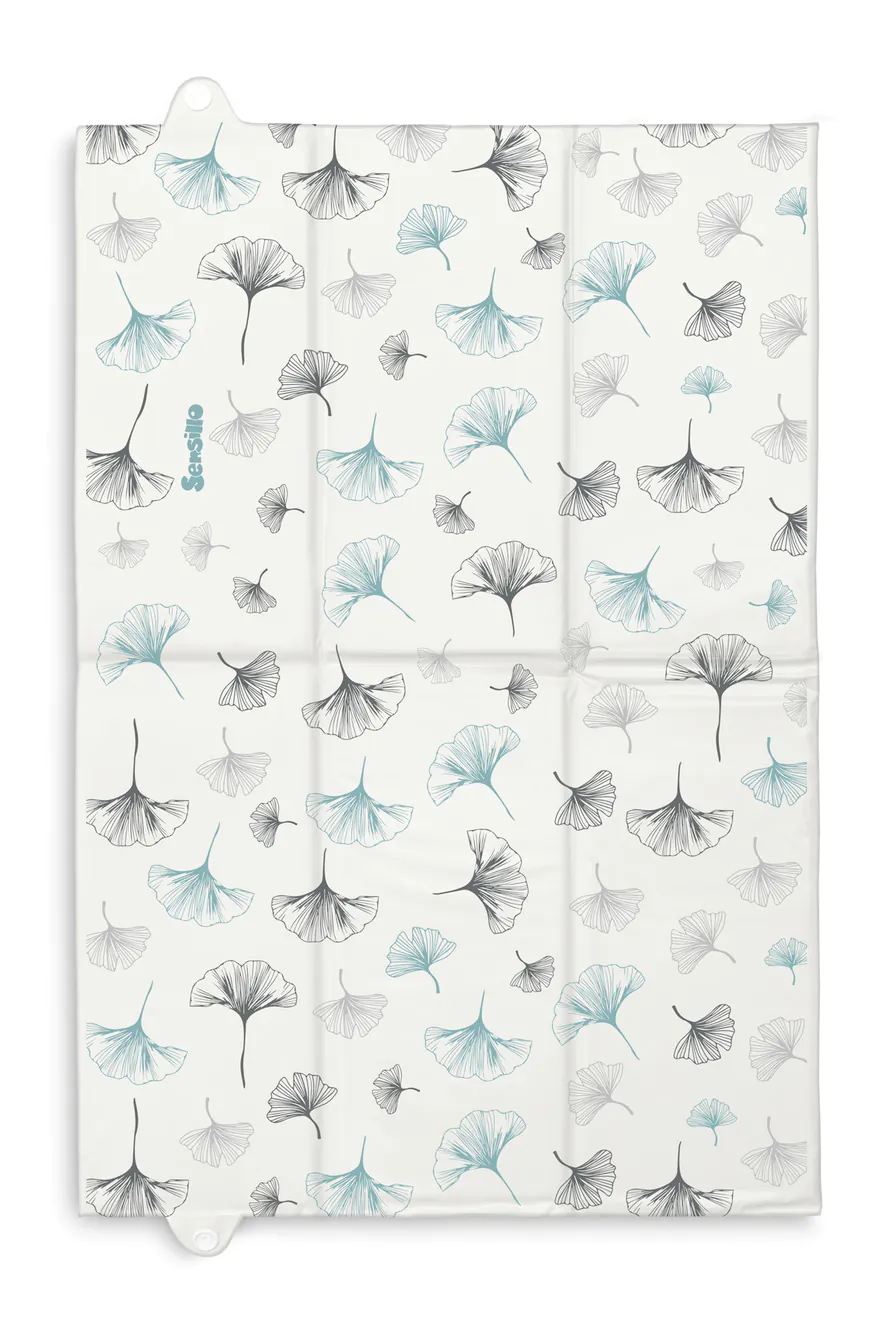 SENSILLO utazó pelenkázó alátét, kék flóra - Image 3