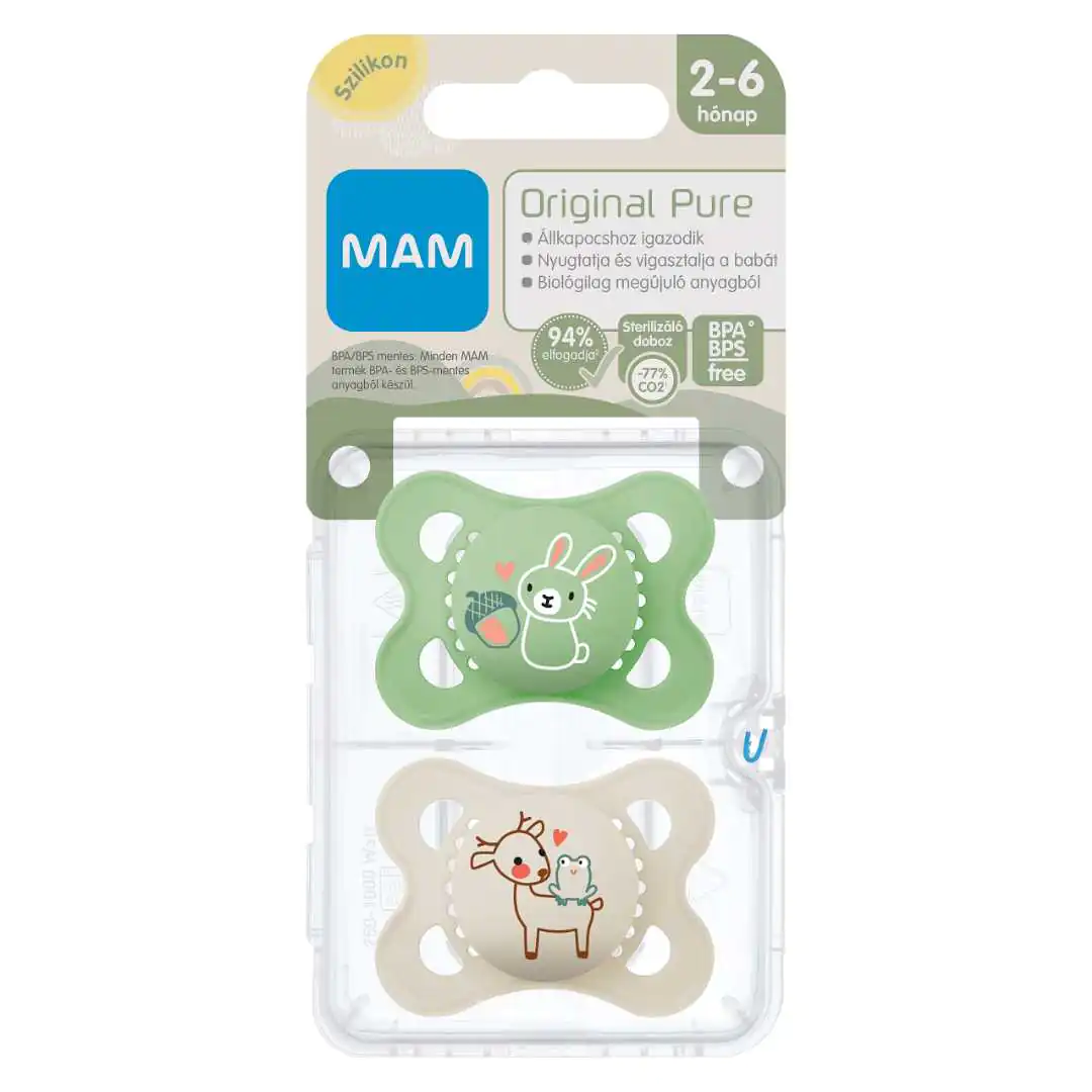 MAM Original Pure Cumi 2-6 hónap, nyuszi