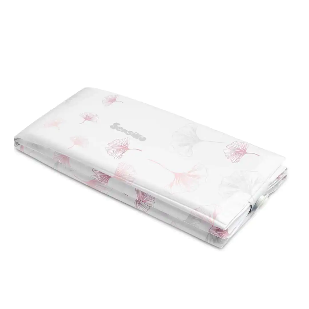 SENSILLO utazó pelenkázó alátét, pink flóra
