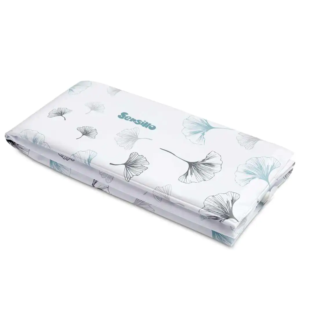 SENSILLO utazó pelenkázó alátét, kék flóra
