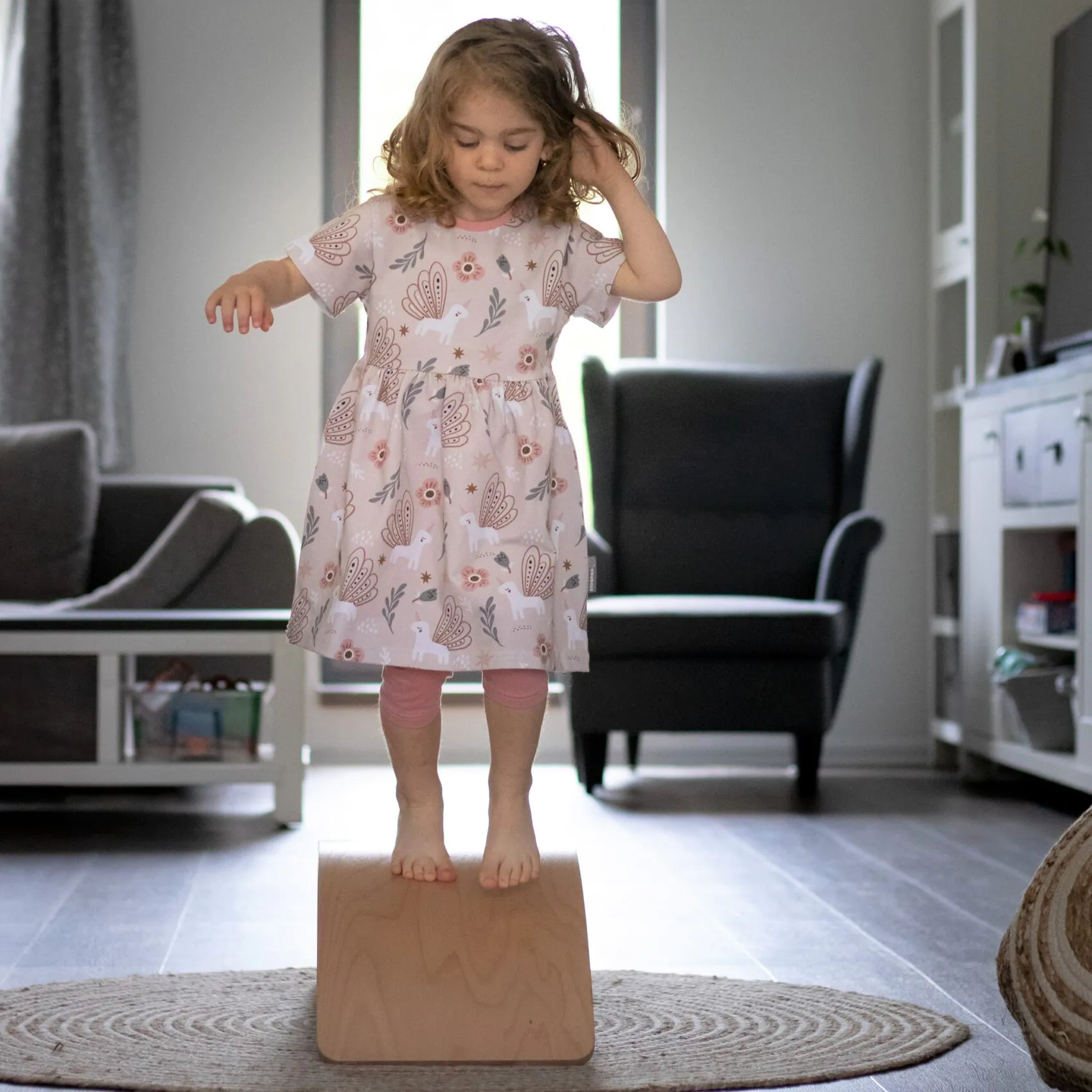 4BABIES "Szárnyaló" kislány ruha & leggings szett - Image 2