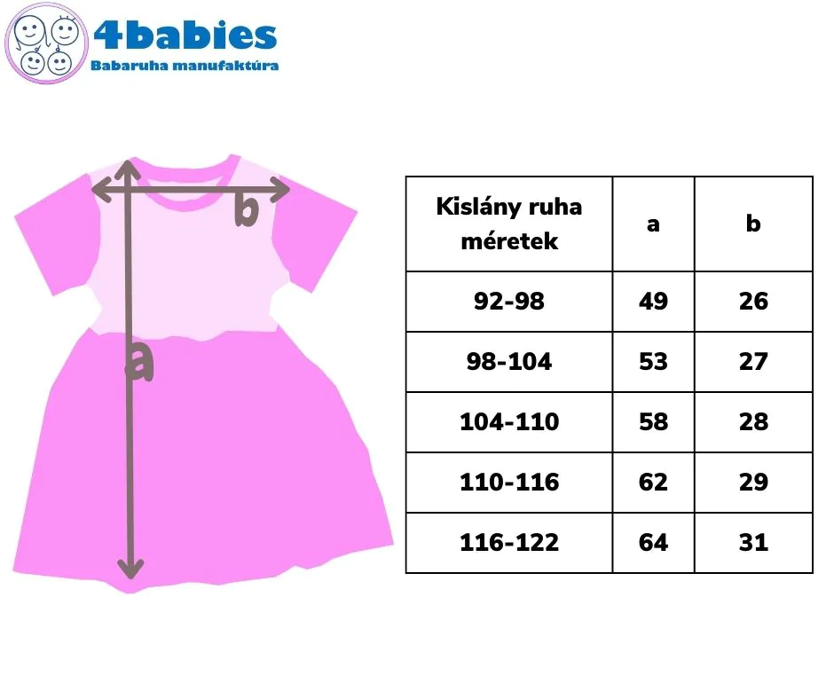 4BABIES "Színes szirmok" kislány ruha & leggings szett - Image 3