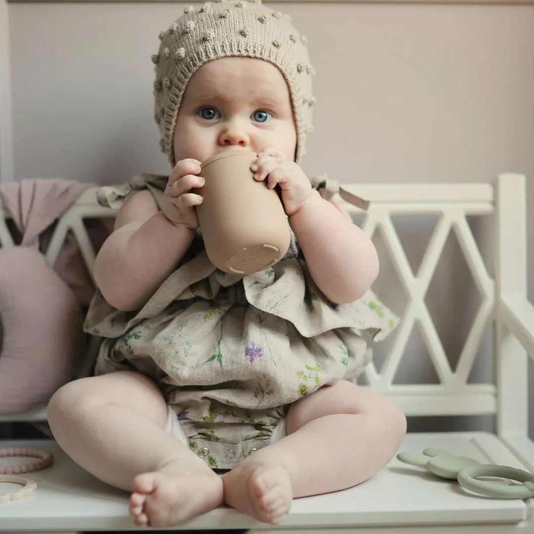 MUSHIE szilikon itatópohár, világos türkiz - Image 2