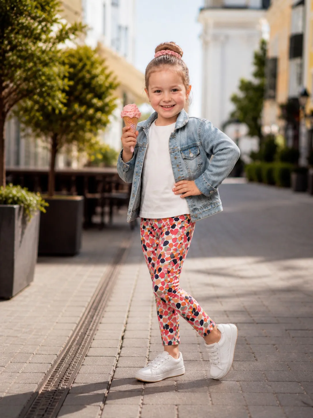 4BABIES "Színes szirmok" leggings - Image 2