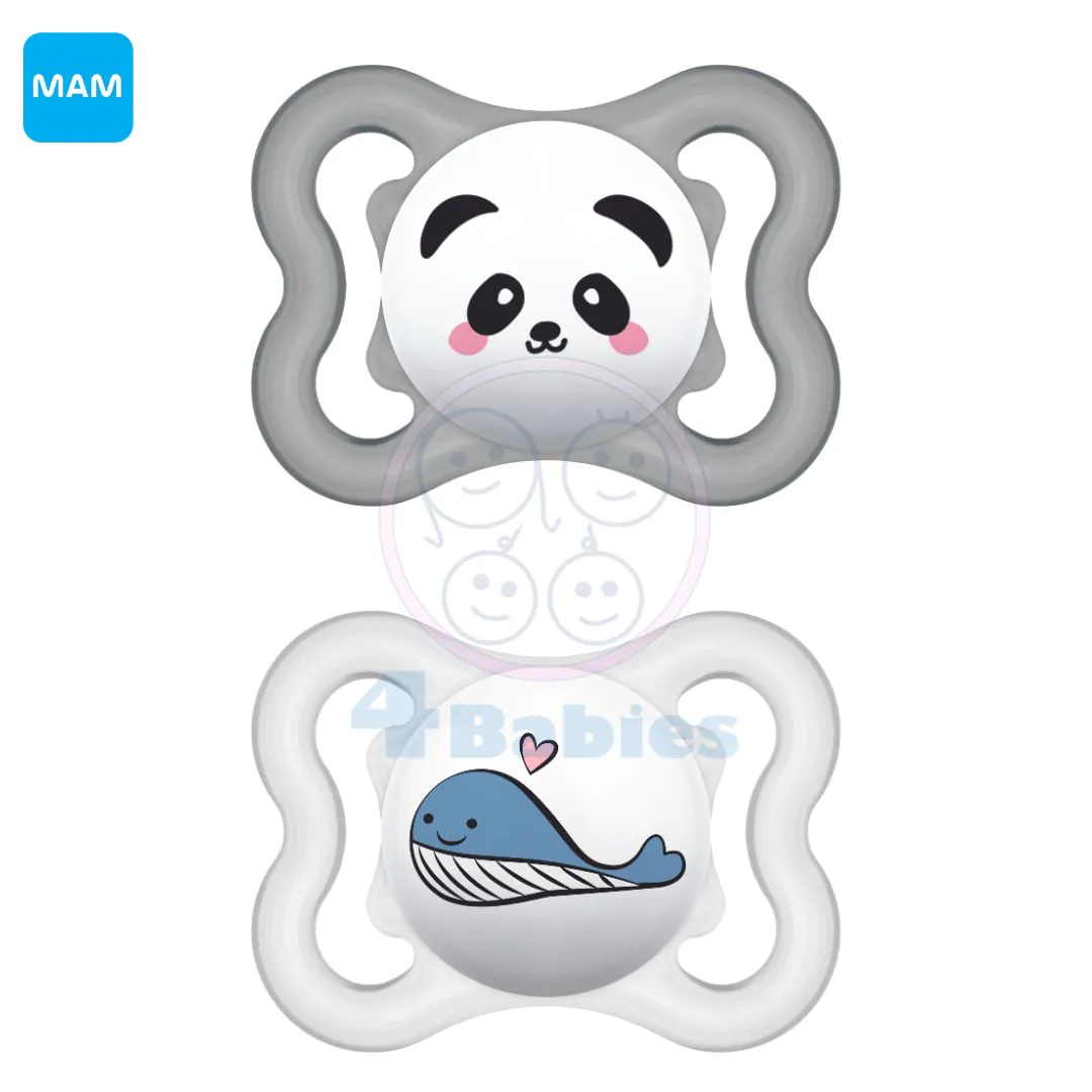 MAM Supreme cumi, dupla, 0+ hónap, panda