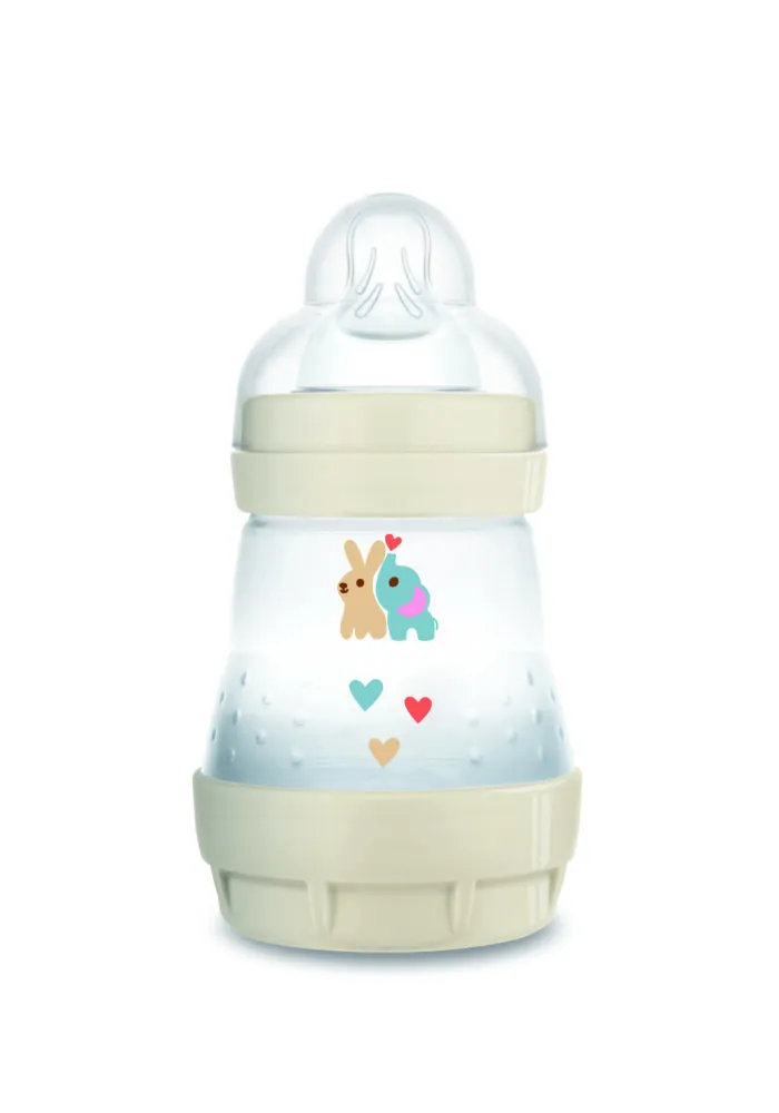 MAM Anti-Colic cumisüveg 160ml (elefánt & nyuszi)