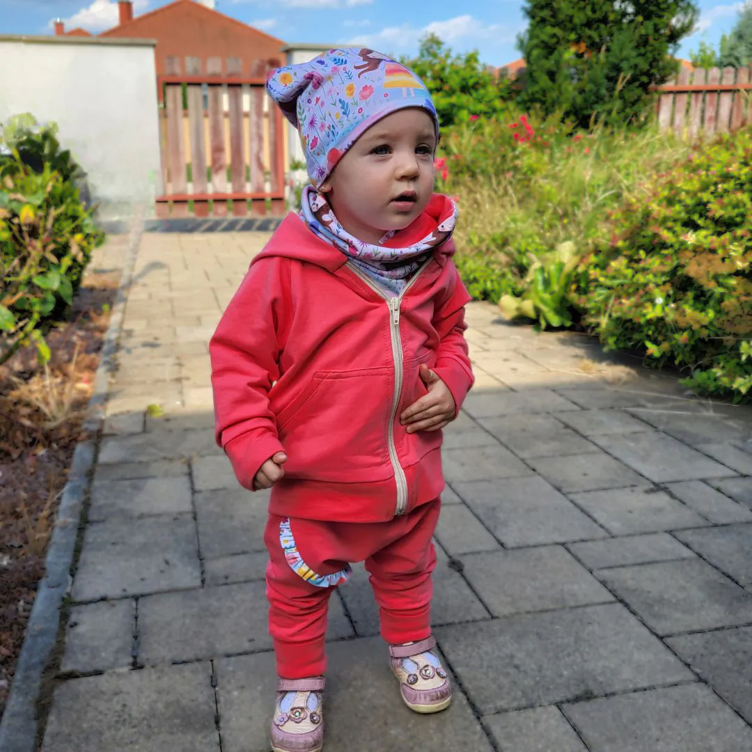 4BABIES "Tündérkert" TotyogNaci, korall - Image 2