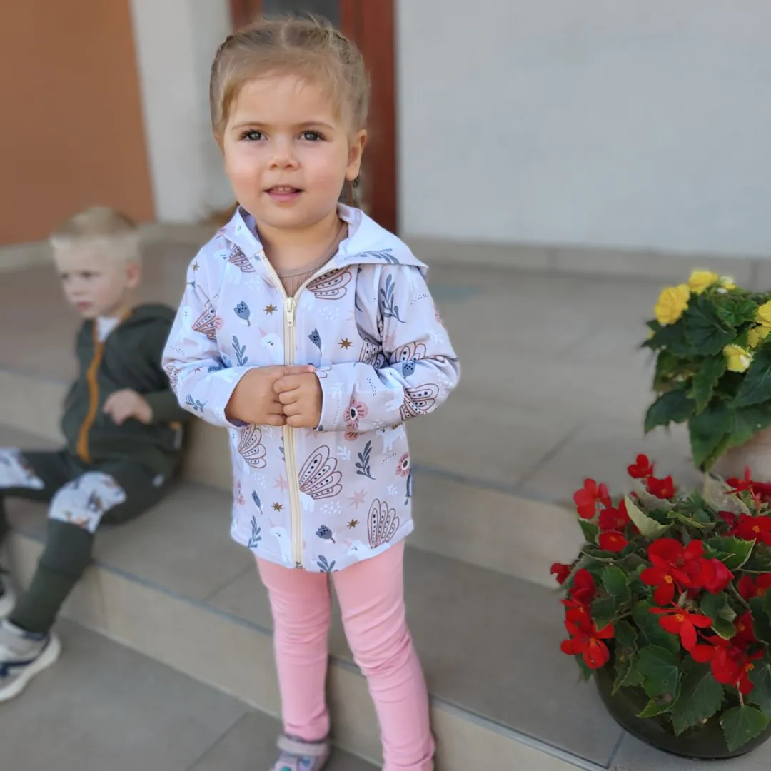 4BABIES "Szárnyaló" kislány pamut szabadidő együttes, rózsaszín - Image 2