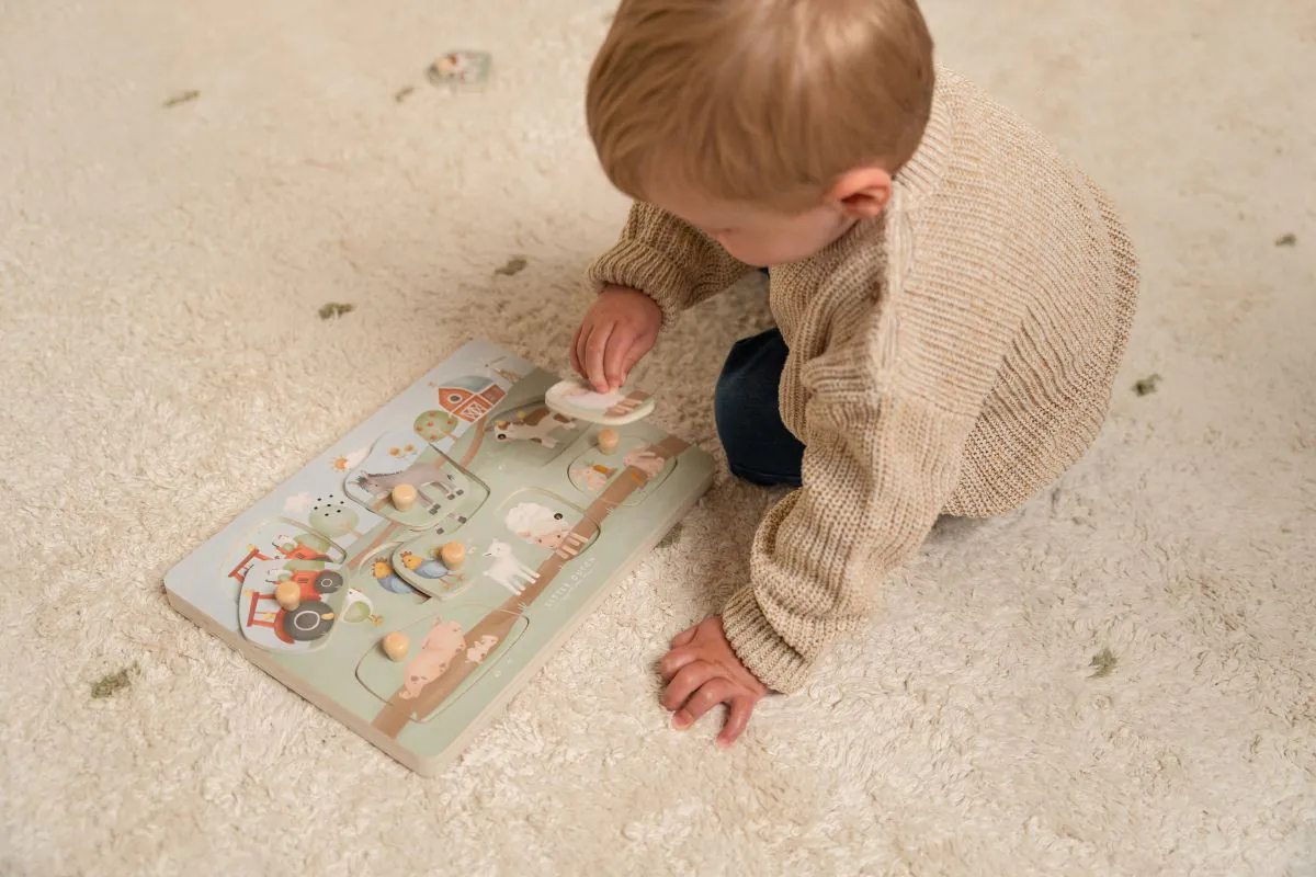 Little Dutch hangos puzzle - Little Farm - Image 2