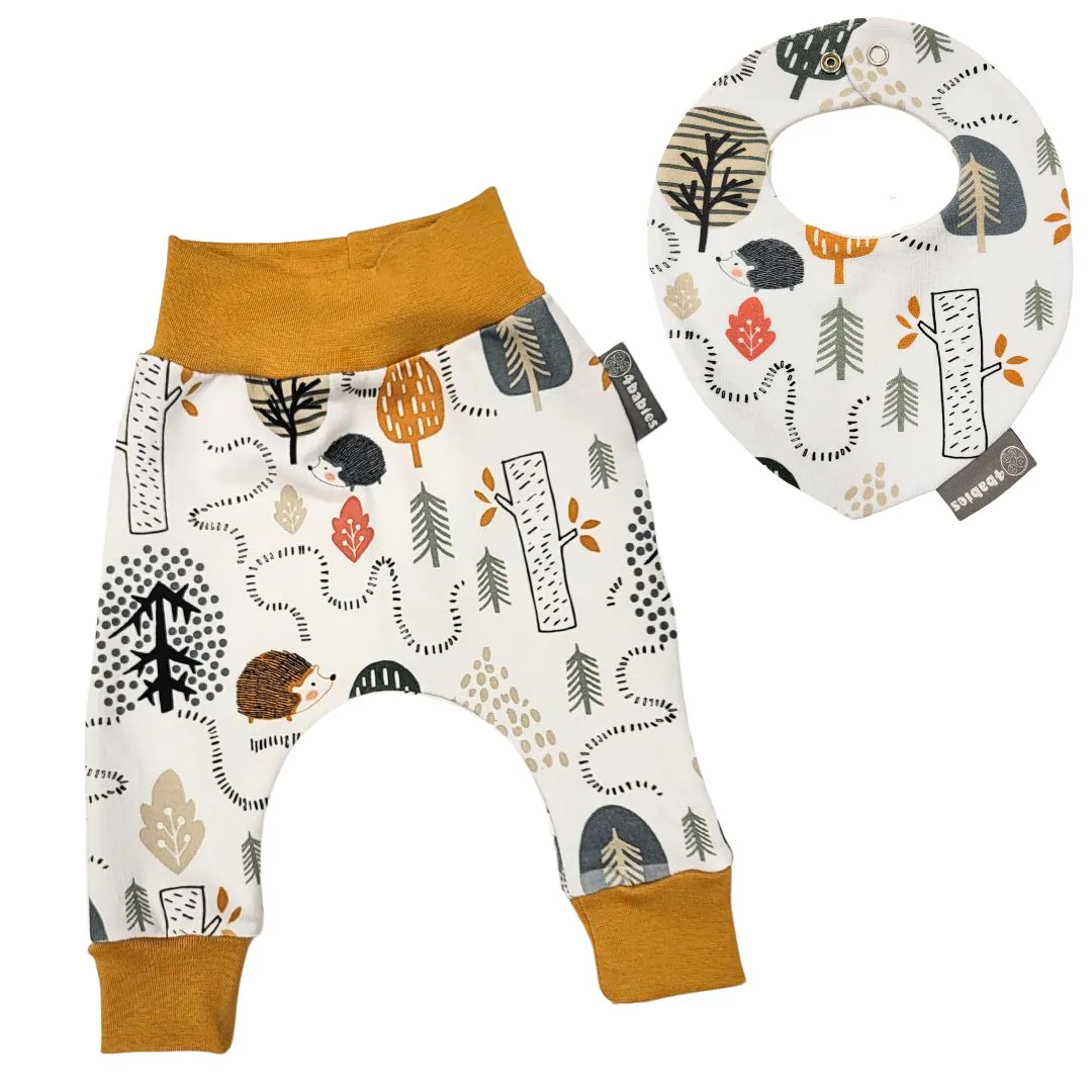 4BABIES "Sündörgő" háremnadrág & nyálkendő szett
