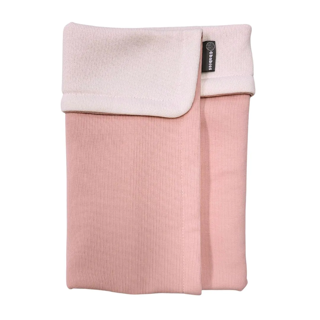 4BABIES Kötött babatakaró, old rose - Image 2