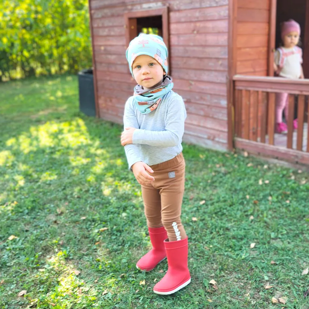 4BABIES Leggings, csokibarna - Image 2