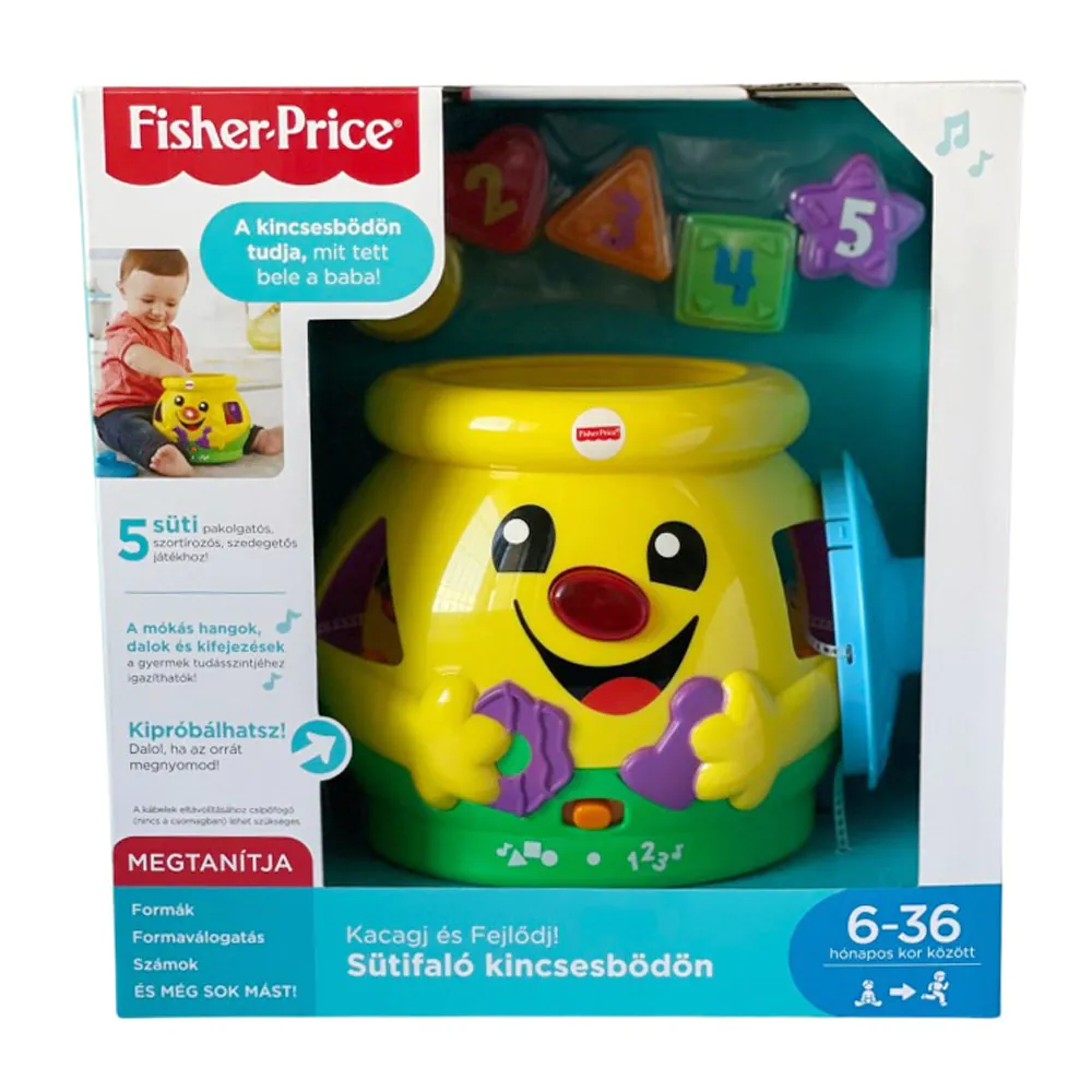 Fisher-Price fejlesztő játék sütifaló kincsesbödön - Image 5