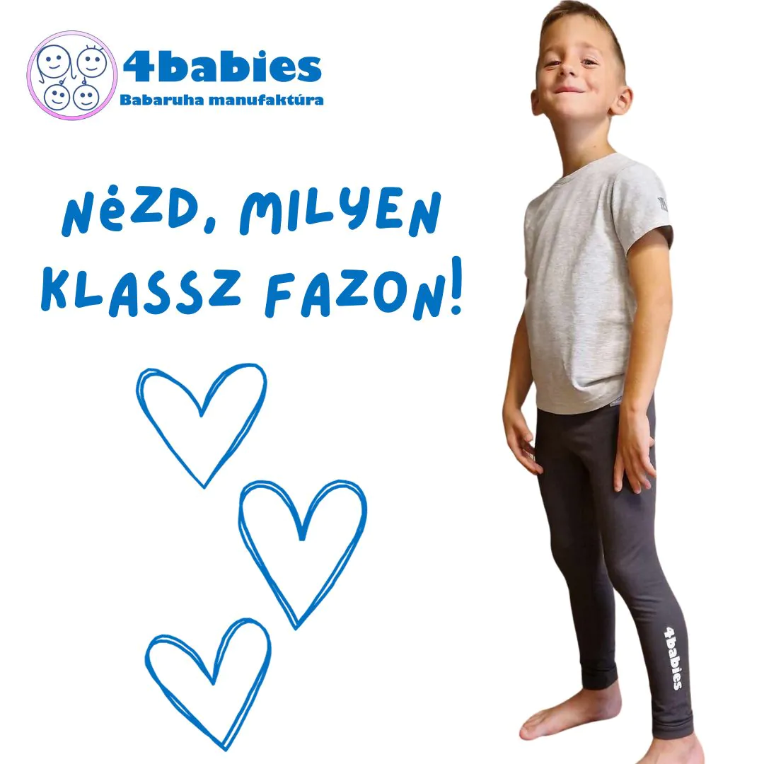 4BABIES Leggings, tengerészkék - Image 3