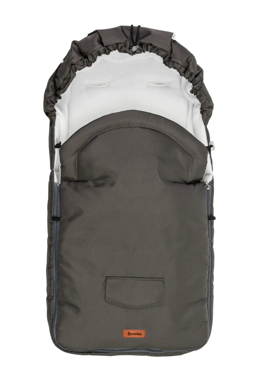 SENSILLO Babakocsi Bundazsák – Grafit (95x40) - Image 3