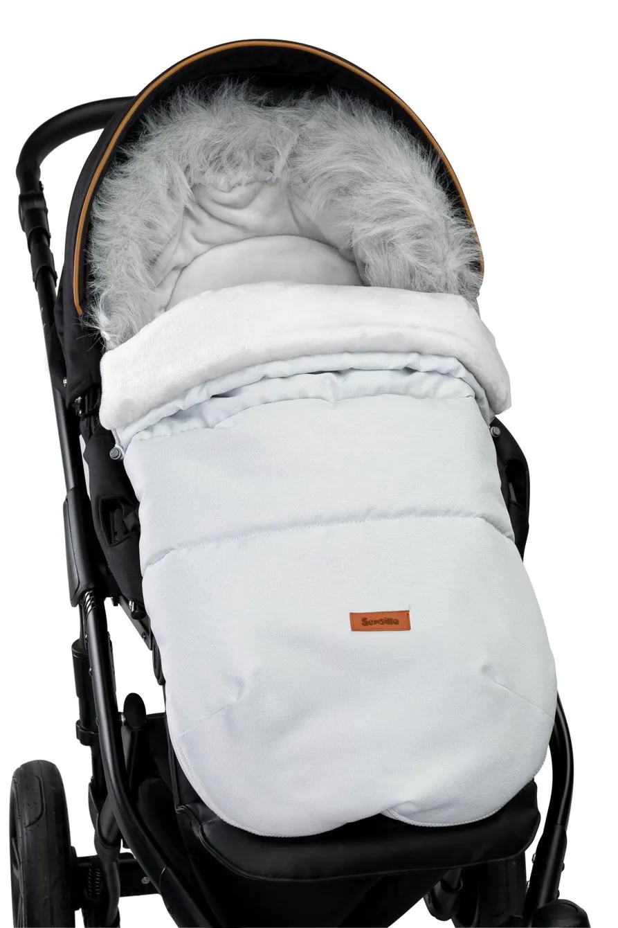 SENSILLO Indiana bundazsák, hamuszürke - Image 2