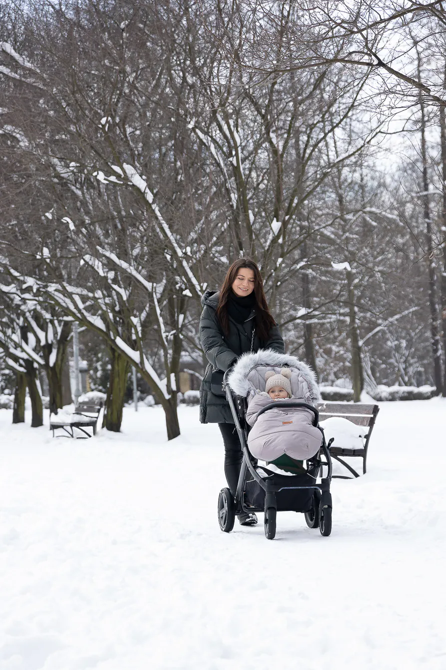 SENSILLO ORSO Babakocsi Bundazsák – gyöngy bézs - Image 3