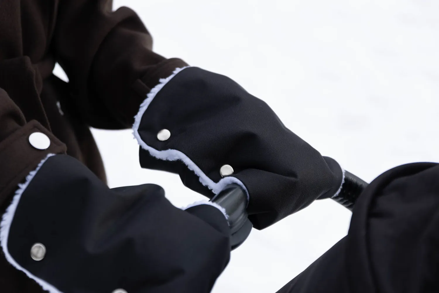 SENSILLO Babakocsi kézmelegítő, grafit - Image 5